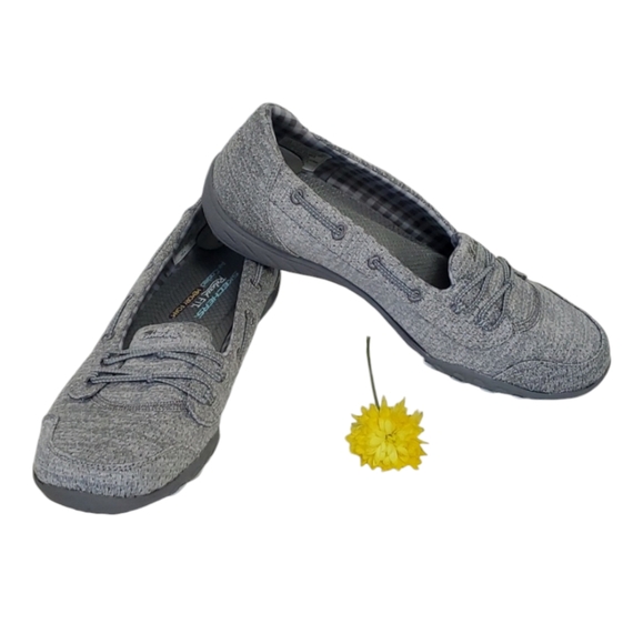 NWOB Skechers Good Influence Gray Air-cooled Slip-on Relaxed Fit Memory Foam, 10 - Picture 1 of 9